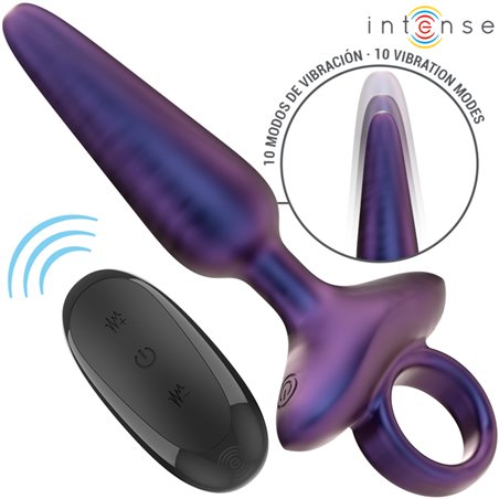Intense Marlon - Plug Anale Vibrante in Silicone con Telecomando