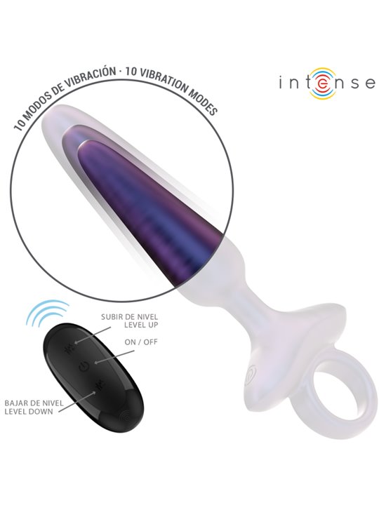 Intense Marlon - Plug Anale Vibrante in Silicone con Telecomando