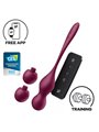 Satisfyer - Love Birds Vary Vibrating Balls Free App Wine Red