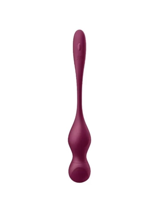 Satisfyer Love Birds Vary - Sfere Vibranti con App Gratuita Rosso
