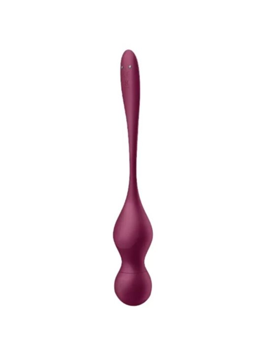 Satisfyer Love Birds Vary - Sfere Vibranti con App Gratuita Rosso