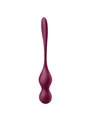 Satisfyer Love Birds Vary - Sfere Vibranti con App Gratuita Rosso