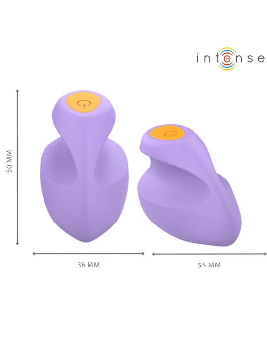Intense Ursula - Stimolatore Clitorideo 10 Vibrazioni Viola