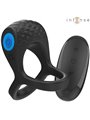 Intense - Alex Vibrator Double Penis Ring 10 Vibrations Black