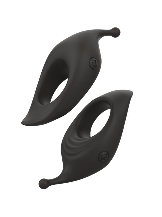 B Swish - Bcharmed Rhythm Infinite Deluxe Penis Ring 15 Vibrations Black