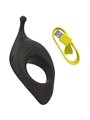 B Swish - Bcharmed Rhythm Infinite Deluxe Penis Ring 15 Vibrations Black