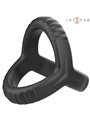 Intense Carson - Doppio Anello Fallico in Silicone Nero