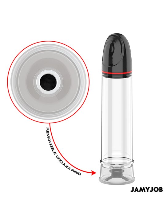 Jamyjob Xpand - Pompa per il Pene 3 Livelli di Aspirazione Grigio
