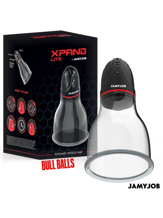 Jamyjob - Xpand Lite Automatic Testic Pump 3 Suction Levels Grey