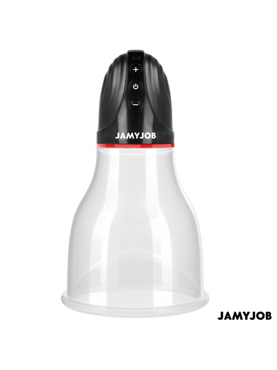 Jamyjob Xpand - Pompa per i Testicoli 3 Livelli di Aspirazione Grigio