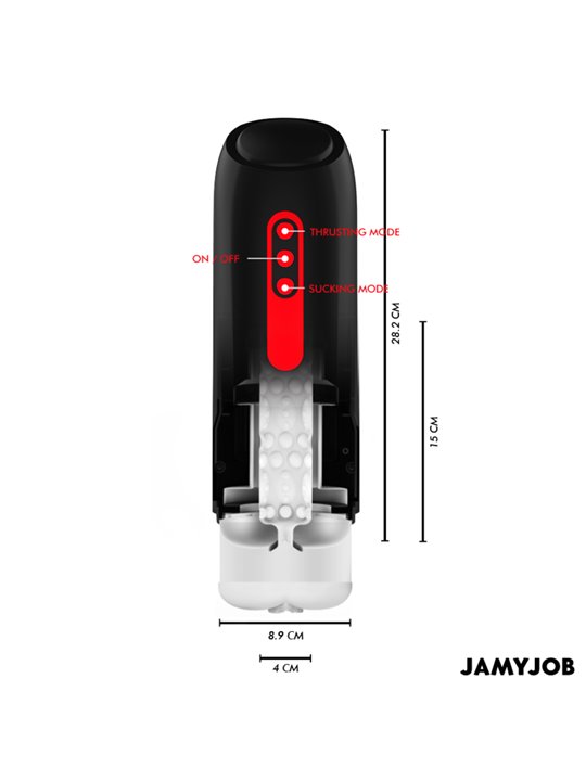 Jamyjob - Phantom Automatic Vagina Masturbator 5 Suction And Thrust Modes