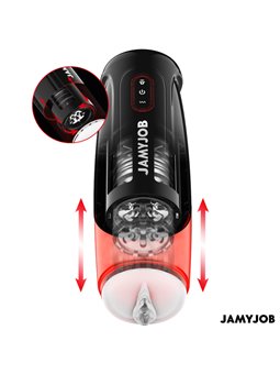 Jamyjob - Cyclone Automatic Vagina Masturbator 10 Suction And Thrust Modes