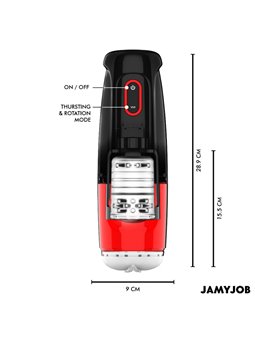 Jamyjob - Cyclone Automatic Vagina Masturbator 10 Suction And Thrust Modes