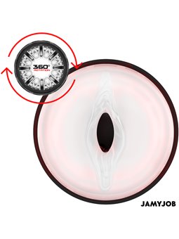 Jamyjob - Cyclone Automatic Vagina Masturbator 10 Suction And Thrust Modes