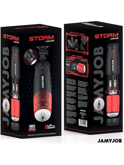 Jamyjob - Cyclone Automatic Vagina Masturbator 10 Suction And Thrust Modes