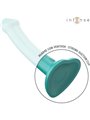 Intense - Katie Vibrator With Suction Cup 10 Vibrations Blue Remote Control