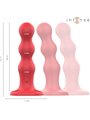 Intense - Cody Vibrator With Suction Cup Red Remote Control