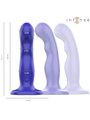Intense Shorty - Vibratore in Silicone con Ventosa e Telecomando Rosso