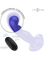 Intense Shorty - Vibratore in Silicone con Ventosa e Telecomando Rosso