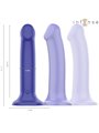 Intense - Victoria Vibrator With Suction Cup 10 Vibrations Dark Blue Remote Control