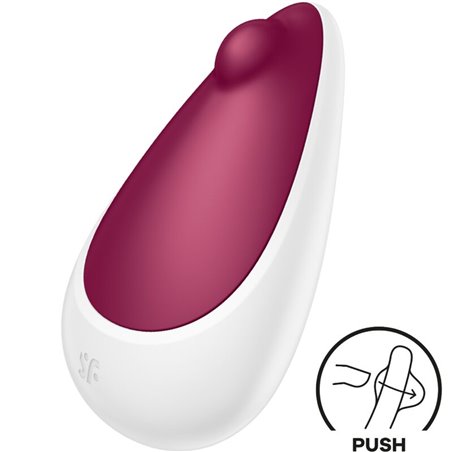 Satisfyer Spot On 3 - Stimolatore Clitorideo 12 Vibrazioni Bordeaux