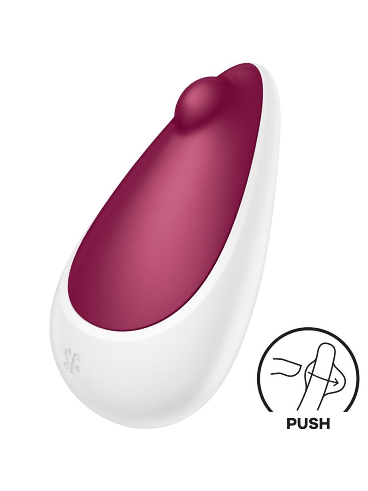Satisfyer Spot On 3 - Stimolatore Clitorideo 12 Vibrazioni Bordeaux