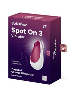 Satisfyer - Spot On 3 Clitoris Stimulator Berry
