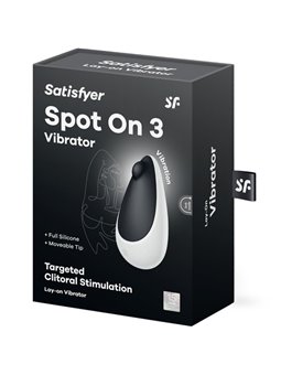 Satisfyer - Spot On 3 Clitoris Stimulator Black