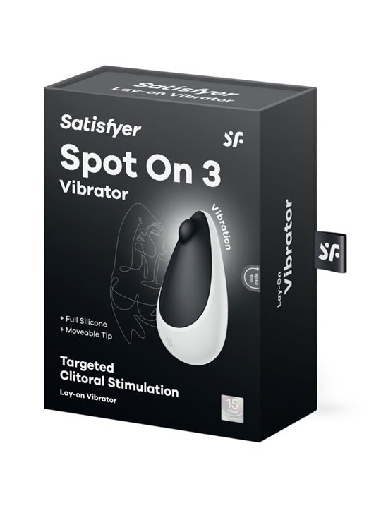 Satisfyer - Spot On 3 Clitoris Stimulator Black