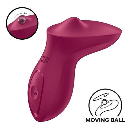 Satisfyer Exciterrr - Vibratore Clitorideo Rosso Doppia Stimolazione