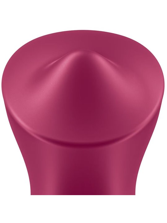 Satisfyer Exciterrr - Vibratore Clitorideo Rosso Doppia Stimolazione