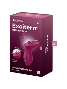 Satisfyer - Exciterrr Lay-On Clitoris Berry Vibrator