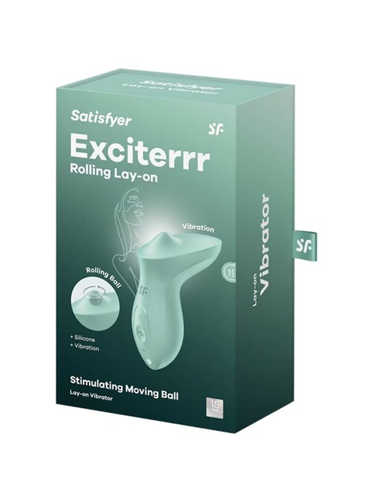 Satisfyer Exciterrr - Vibratore Clitorideo Verde Doppia Stimolazione