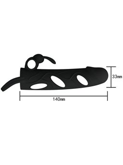 Pretty Love - Silicone Cover with Vibration 14 CM 1.0