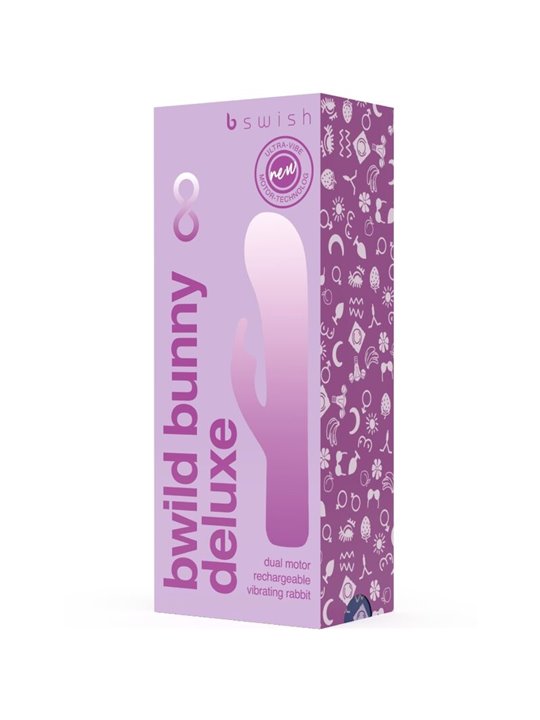 B Swish Bwild Bunny Infinite Deluxe - Vibratore Rabbit 10 Vel. Viola