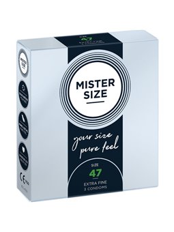 Mister Size - Preservativi Taglia XS 47 Mm (3 Unità)