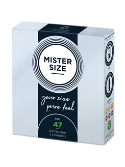 Mister Size - Preservativi Taglia XS 47 Mm (3 Unità)