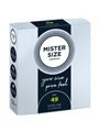 Mister Size - Preservativi Taglia S 49 Mm (3 Unità)