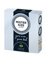 Mister Size - Preservativi Taglia S 49 Mm (3 Unità)