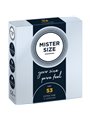Mister Size - Condom Size M 53 Mm (3 Units)