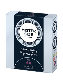 Mister Size - Preservativi Taglia XXL 64 Mm (3 Unità)