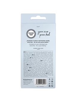 Mister Size - Condoms Size Xs 47 Mm (10 Units)
