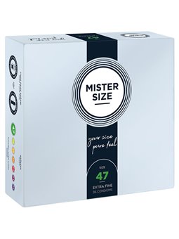 Mister Size - Preservativi Taglia XS 47 Mm (36 Unità)
