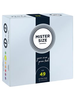 Mister Size - Preservativi Taglia S 49 Mm (36 Unità)