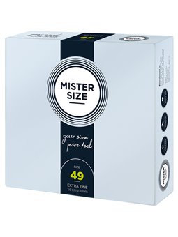 Mister Size - Preservativi Taglia S 49 Mm (36 Unità)