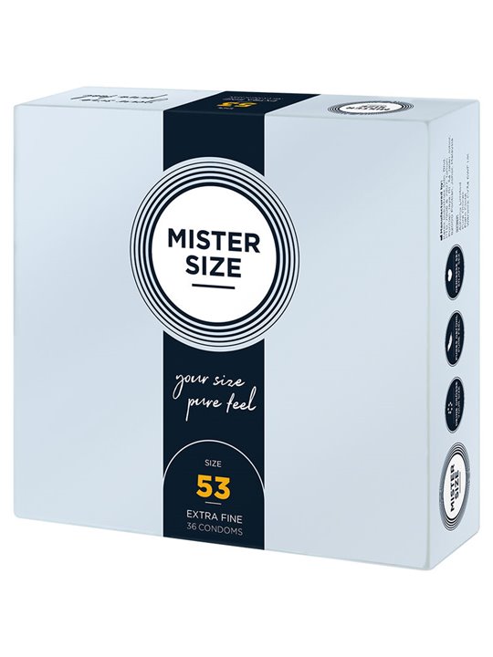 Mister Size - Condom Size M 53 Mm (36 Units)