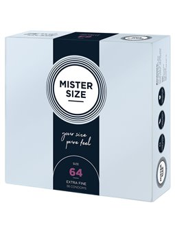 Mister Size - Condoms Size Xxl 64 Mm (36 Units)