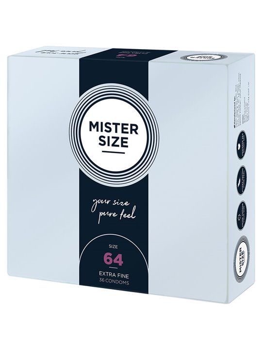 Mister Size - Condoms Size Xxl 64 Mm (36 Units)