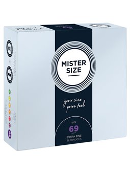 Mister Size - Preservativi Taglia XXXL 69 Mm (36 Unità)