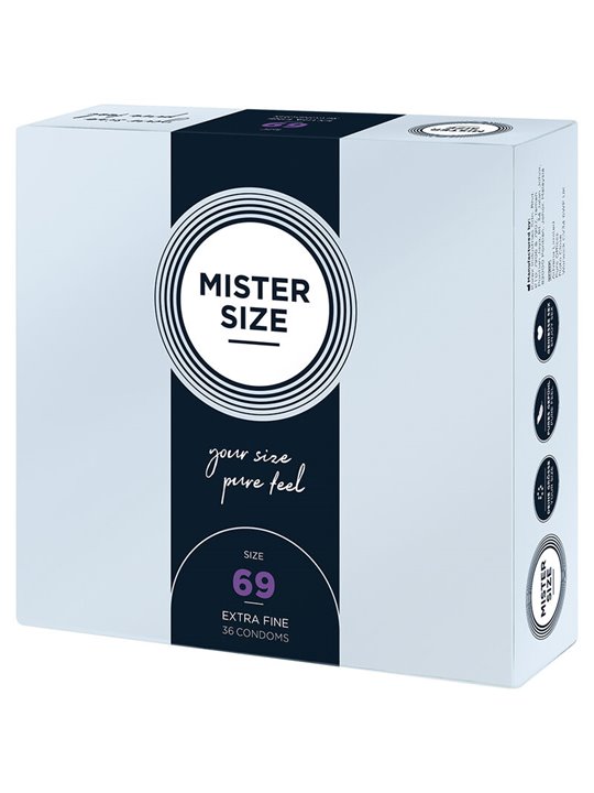 Mister Size - Condoms Size Xxxl 69 Mm (36 Units)